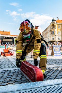 A legerősebb tűzoltók között van a mezőtúri Papp János