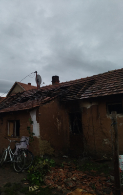 Családi ház égett Karcagon