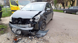 Két autó ütközött Kunhegyesen