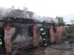 Kiégett egy családi ház Jászladányon