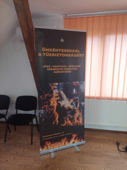 Erdélyi tűzoltókat képzett a vármegyei tűzoltók szövetsége