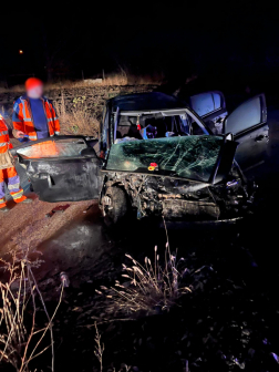 Kisteherautó és személykocsi ütközött a 4-es főúton