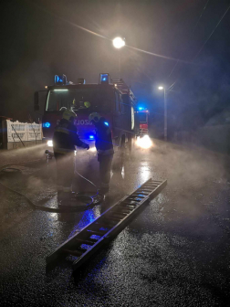 Leégett egy melléképület Jászárokszálláson