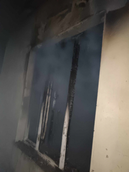 Leégett egy lakatlan ház Tiszacsegén