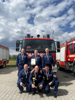 Bronzérmes lett a vármegyei csapat a műszaki mentőversenyen