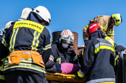 Bronzérmes lett a vármegyei csapat a műszaki mentőversenyen