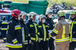 Bronzérmes lett a vármegyei csapat a műszaki mentőversenyen