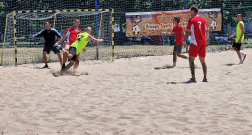 Jászberényi siker a tűzoltók strandfoci bajnokságán