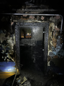 Tűz miatt vált lakhatatlanná egy fegyverneki ház