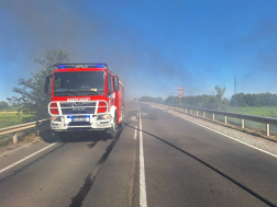 Szabadtéri tűz Szolnoknál