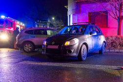 Két autó ütközött Szolnokon