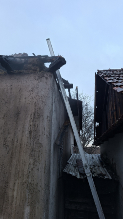 Tároló égett Jászladányon