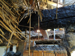 Cserépkályha és környezete égett Tiszafüreden