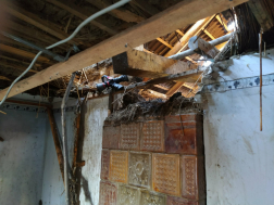 Cserépkályha és környezete égett Tiszafüreden