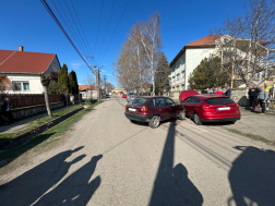 Baleset Jászapátiban