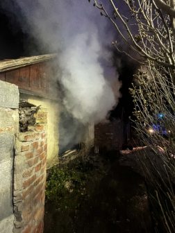 Egy lakatlan szolnoki házban volt tűz