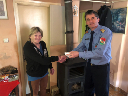 Érzékelőket adományozott a katasztrófavédelem