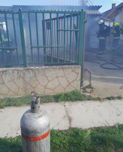 Elektromos robogó égett Jászapátiban