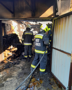 Elektromos robogó égett Jászapátiban