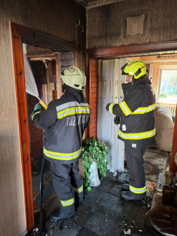 Tűz volt egy újszászi ház konyhájában