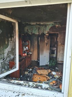 Tűz volt egy újszászi ház konyhájában