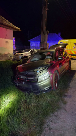 Összeütközött két autó Jászladányon