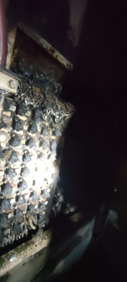 Kigyulladt egy villanymozdony Szajolban