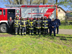 Új önkéntes tűzoltókkal bővült vármegyénk