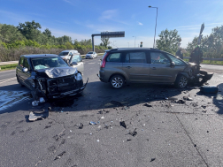 Balesettel kezdődött a csütörtök Kunszentmártonnál