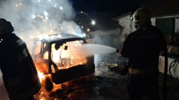 Autó égett Abonyban