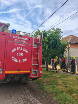 Munkát adott a vihar vármegyénk tűzoltóinak