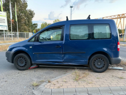 Két autó ütközött egy szolnoki kereszteződésben