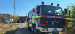 Családi ház égett Tiszaföldváron