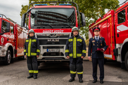Mezőtúr is kapott az új gépjárműfecskendőkből
